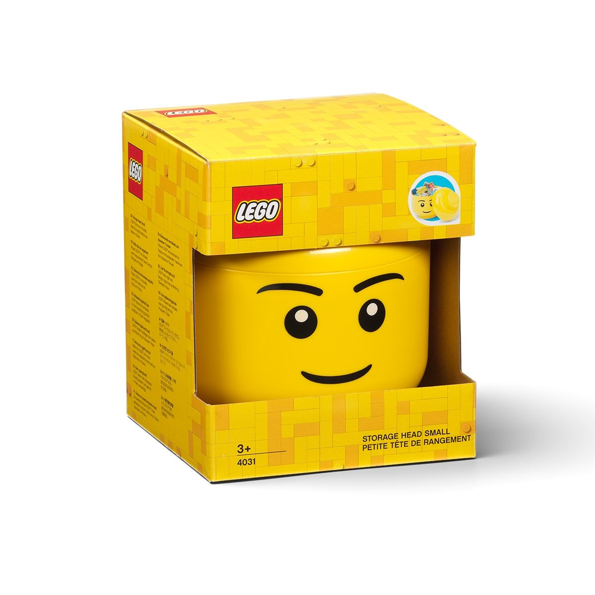 LEGO STORAGE - Contenedor LEGO HEAD (SMALL) - BOY
