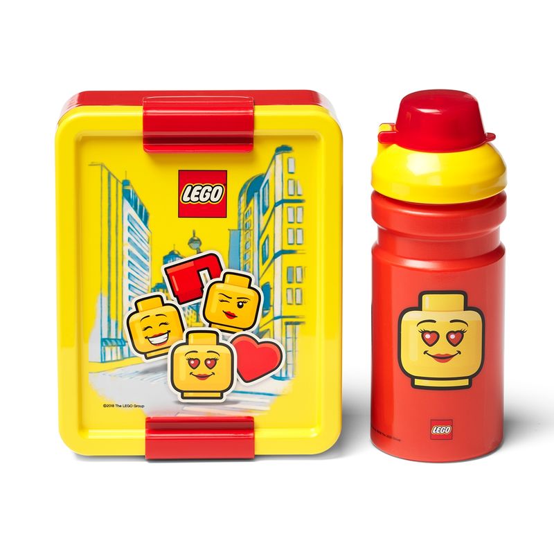 LEGO STORAGE - Set de almuerzo LEGO - ICONIC GIRL