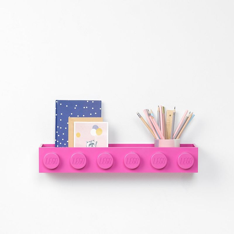 LEGO STORAGE - Repisa Libros LEGO - PINK