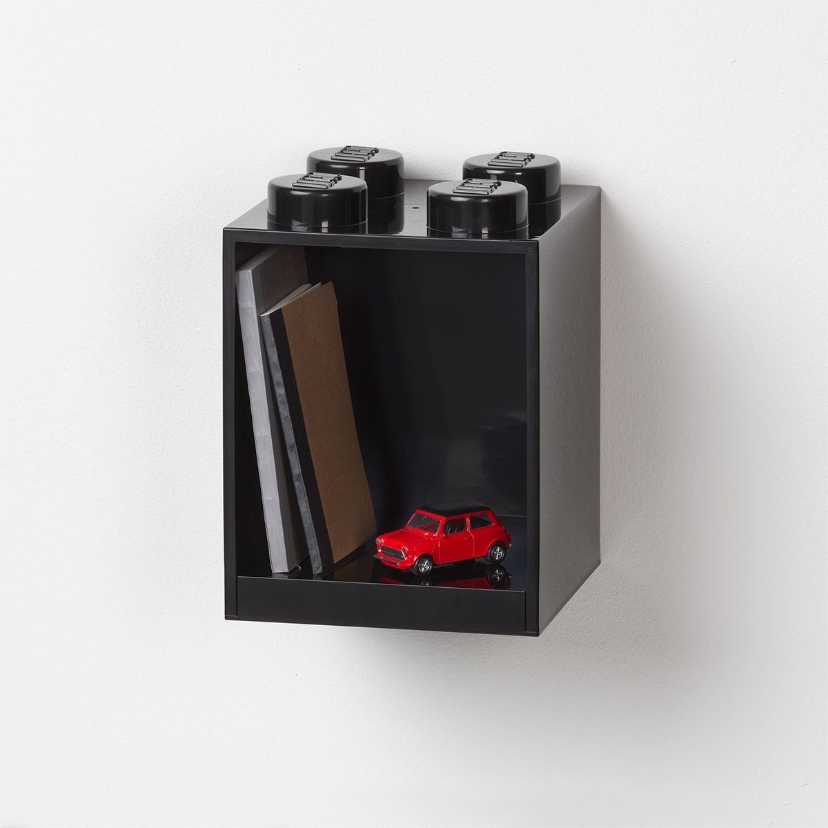 LEGO STORAGE - Repisa LEGO 4 KNOBS - BLACK