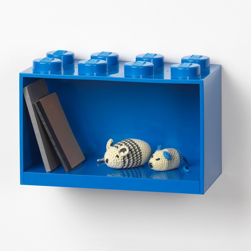LEGO STORAGE - Repisa LEGO 8 KNOBS - BLUE