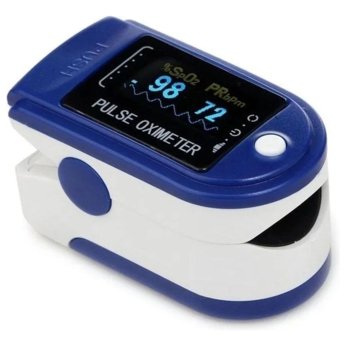 IMPORTCLICK - Pulsómetro Saturómetro Oxímetro De Pulso Con Pantalla Portátil