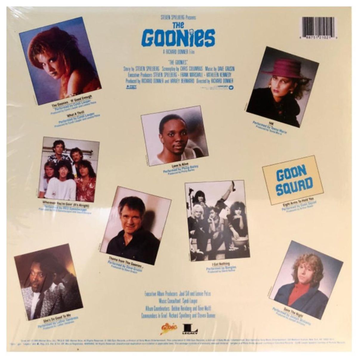 HITWAY MUSIC - THE GOONIES - SOUNDTRACK - VINILO HITWAY MUSIC