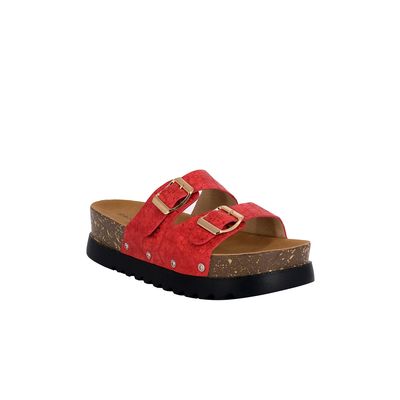 Imagen 2 del producto Sandalia Mujer Rojo Alder