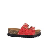 Sandalia Mujer Rojo Alder