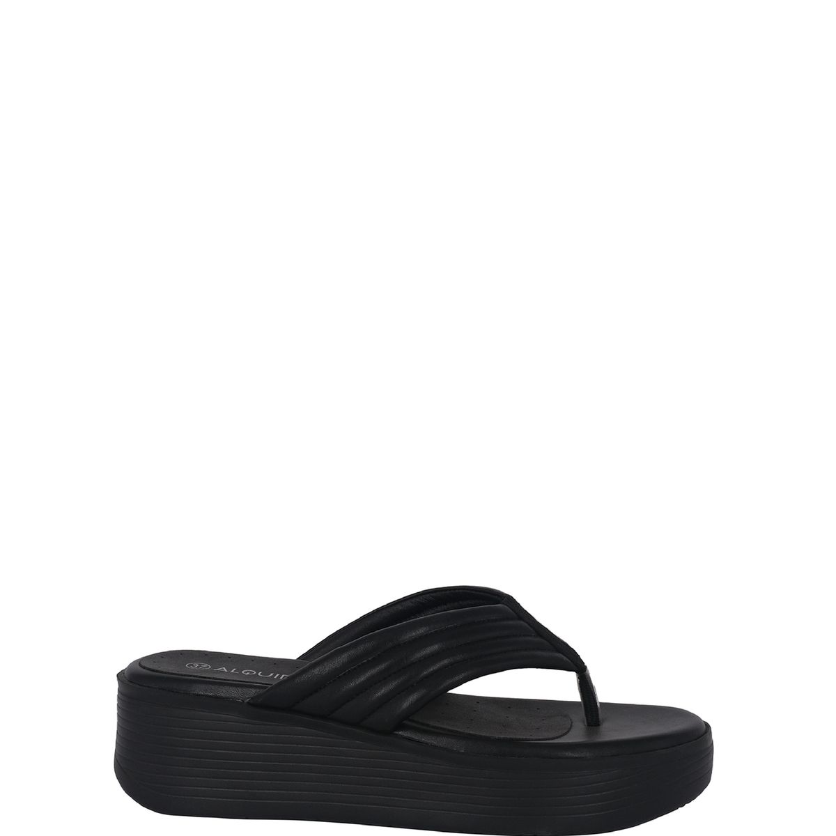 ALQUIMIA - Sandalia Mujer Negro Fierce Alquimia