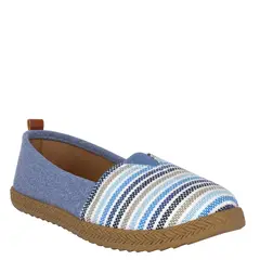 PASSER - Alpargata Mujer Celeste Palmera