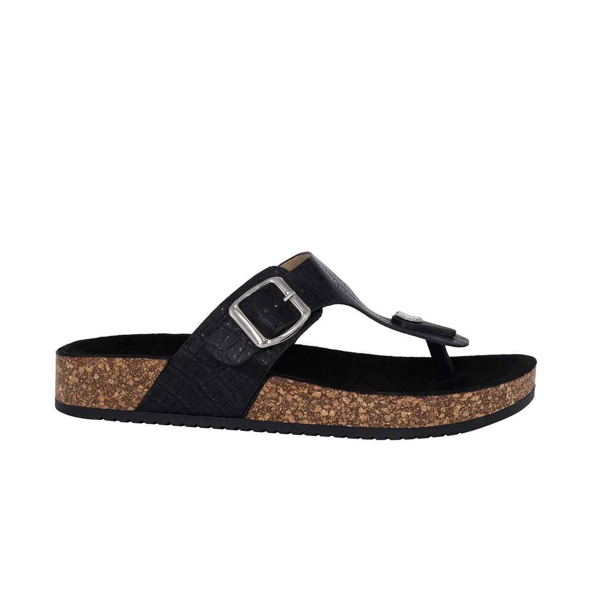 ALQUIMIA - Sandalia Mujer Negro Willow Alquimia