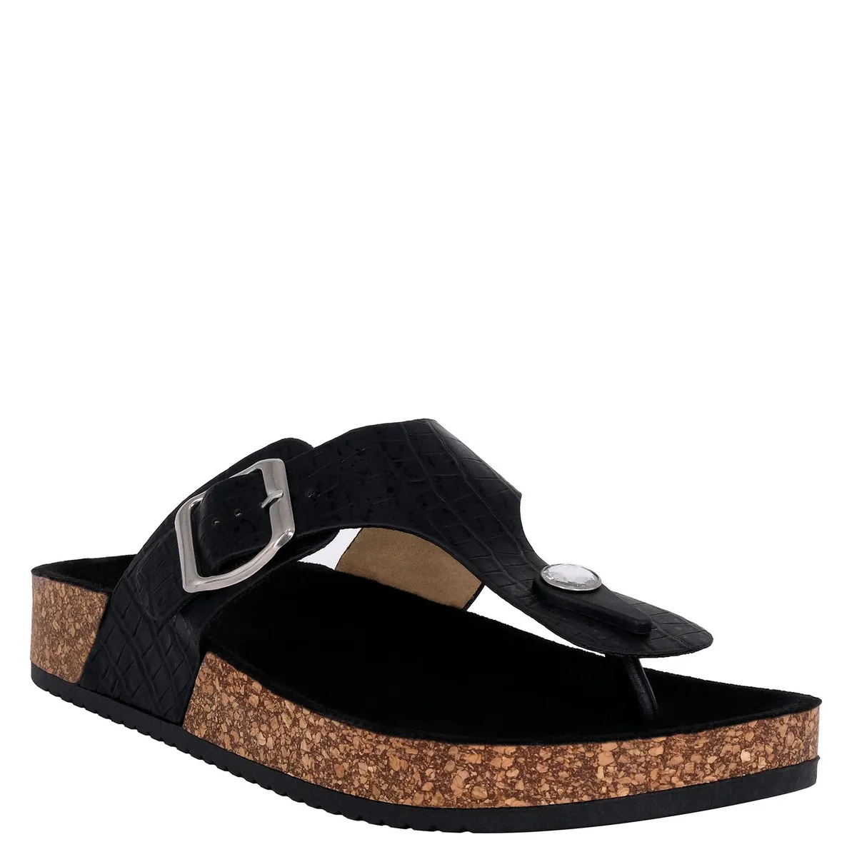 ALQUIMIA - Sandalia Mujer Negro Willow Alquimia