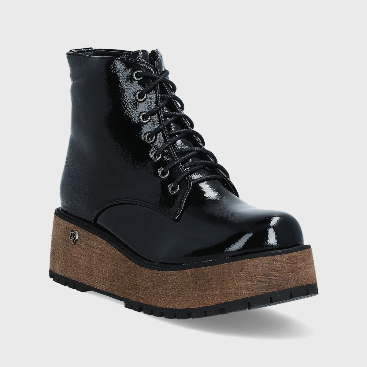 GOTTA - Botín Mujer Plataforma Negro 15111