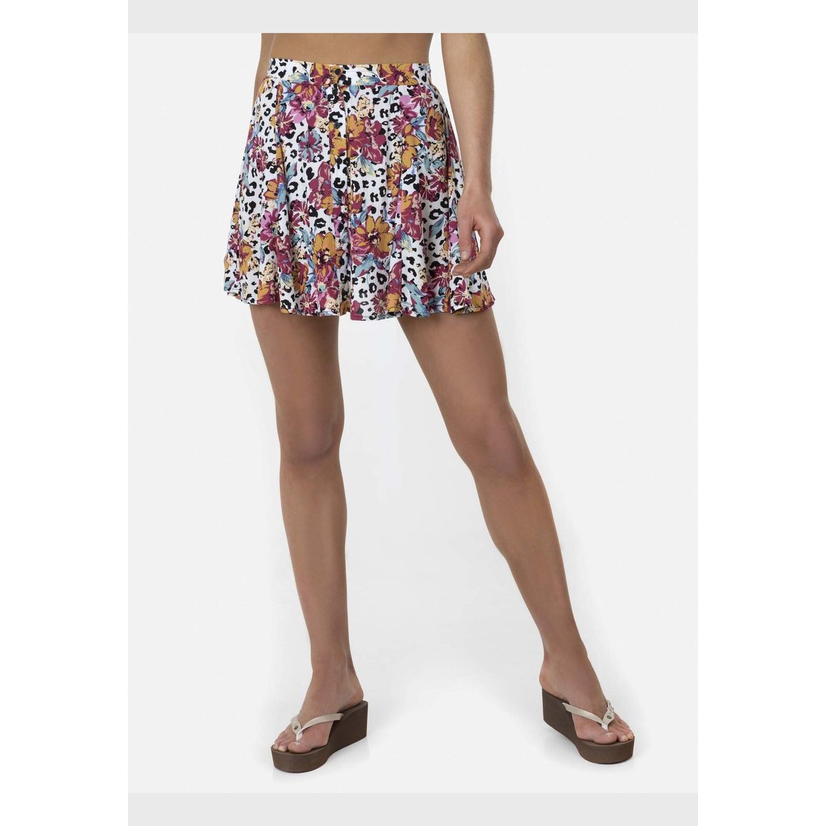 MAUI AND SONS - Falda STRIPES COLOR SKIRT Mujer Multicolor Maui And Sons
