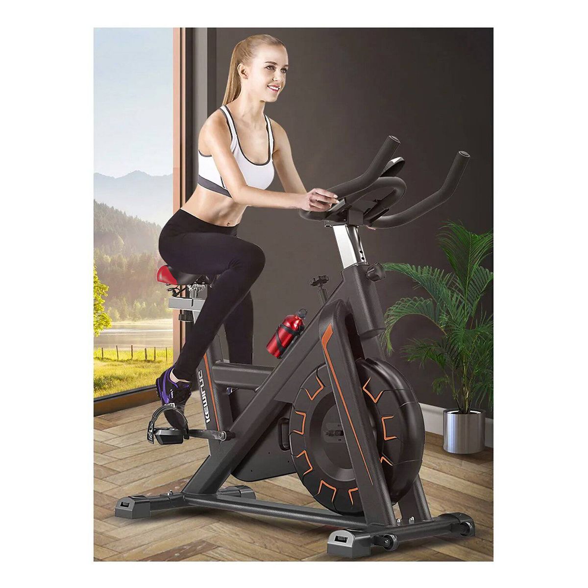 KEMILNG - Bicicleta Spinning Dynamic Indoor Fitness K730