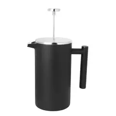 SIMPLE COOK - Cafetera prensa francesa Bolonia negra
