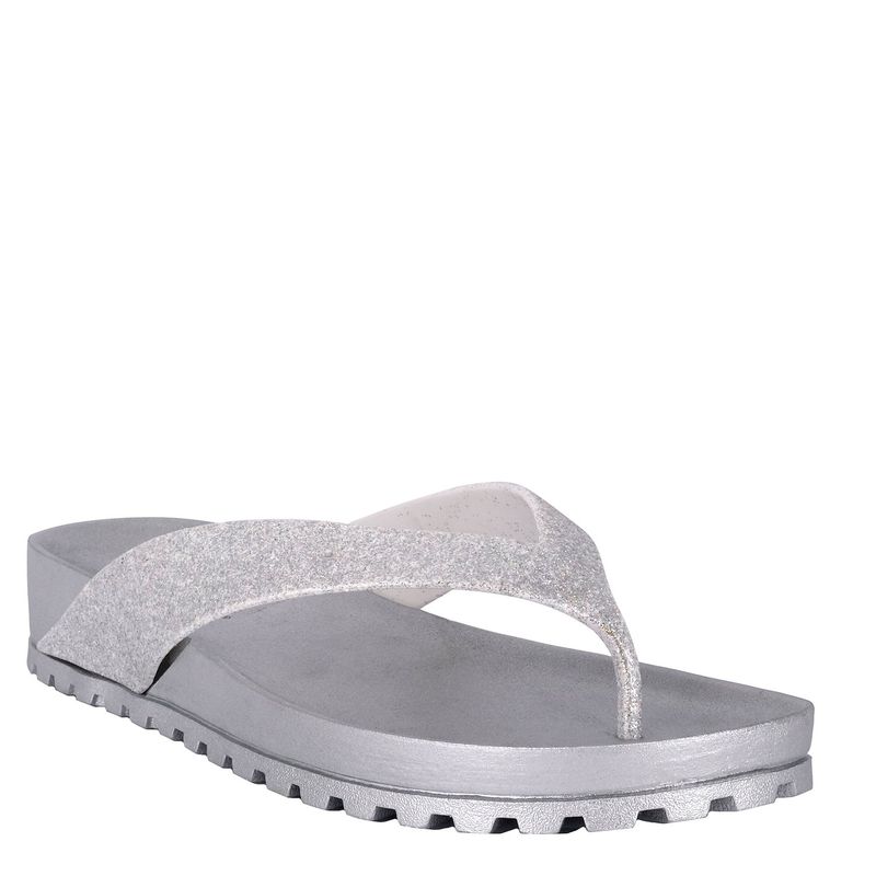 ALQUIMIA - Sandalia Mujer Plateado Ghat Alquimia