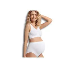 CARRIWELL - Calzón Embarazo Soporte Bajo Blanco CARRIWELL.