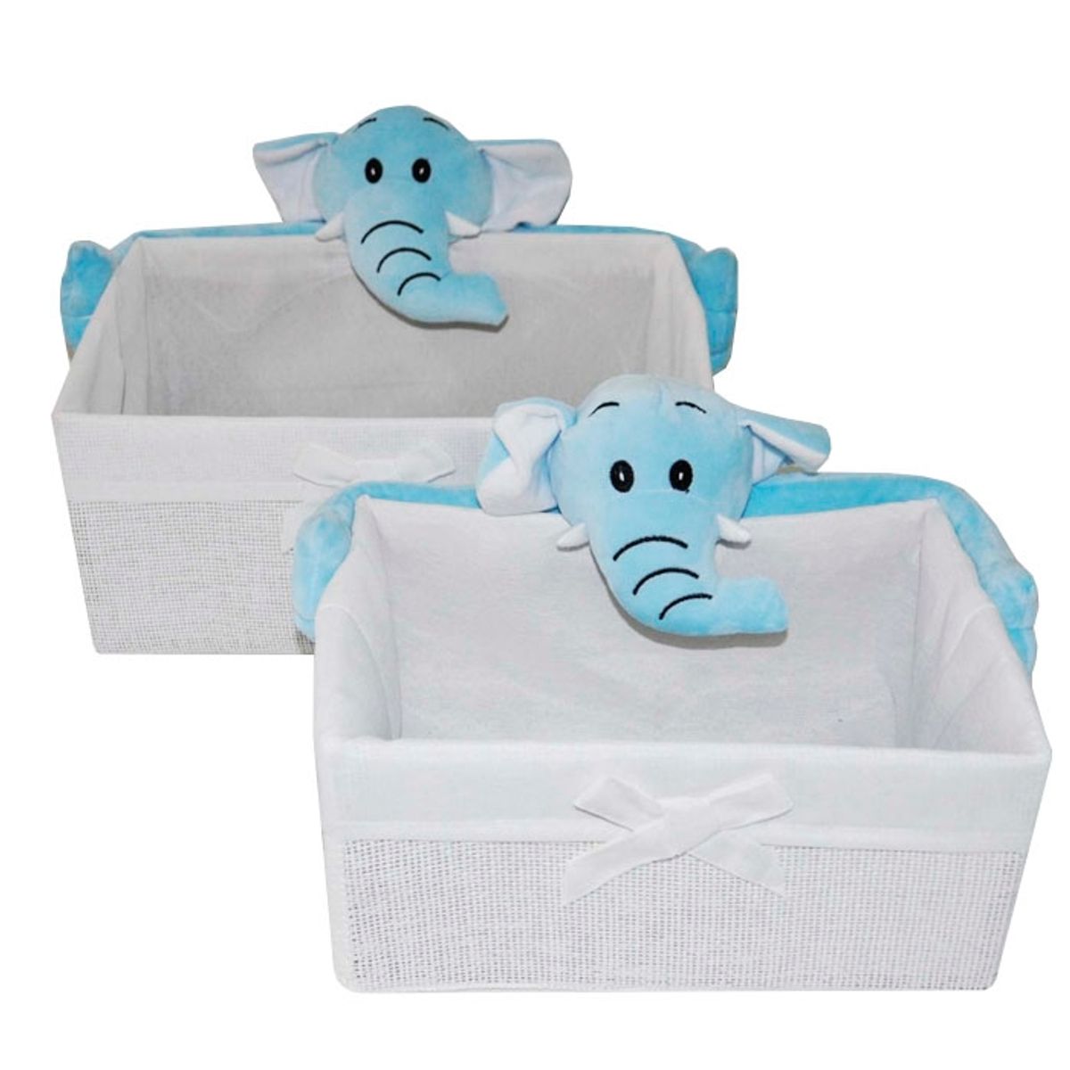 BRIC - Canasto Infantil Elefante set de 2.