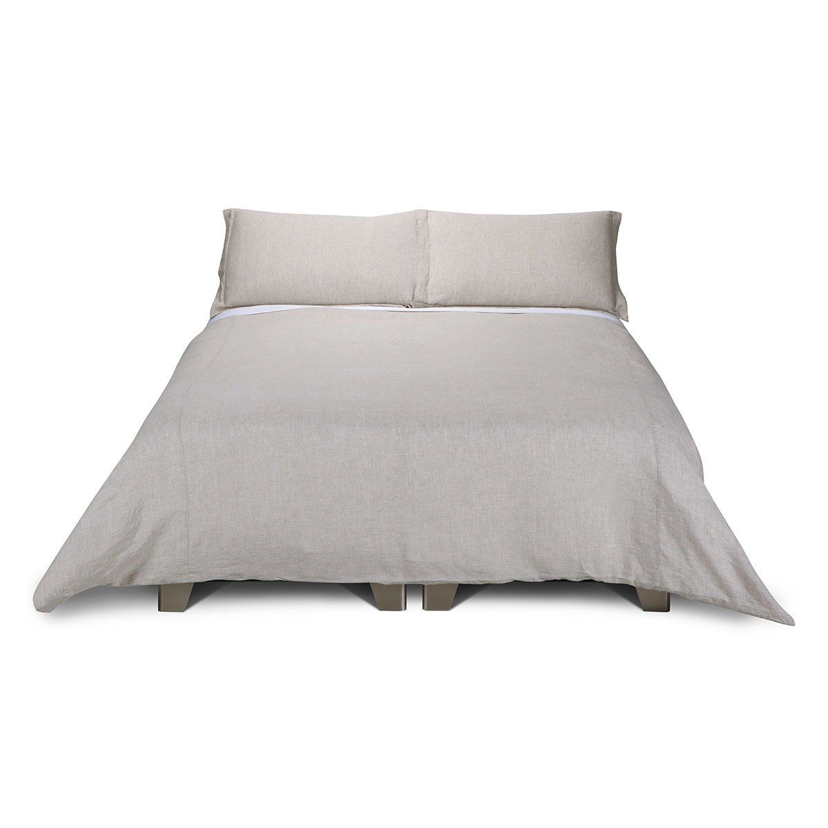 ROSEN - Funda Plumón Rosen Lino Pure Liso King Natural