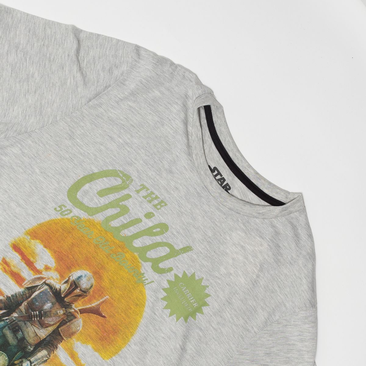 STAR WARS - Pijama Hombre Mandalorian Sunshine Gris Star Wars