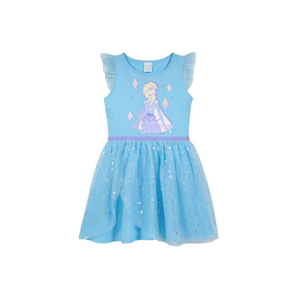 DISNEY - Pijama Niña Frozen Elsa Tutu Celeste Disney