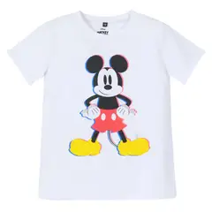 DISNEY - Polera Niña Mickey Get Ready Blanco