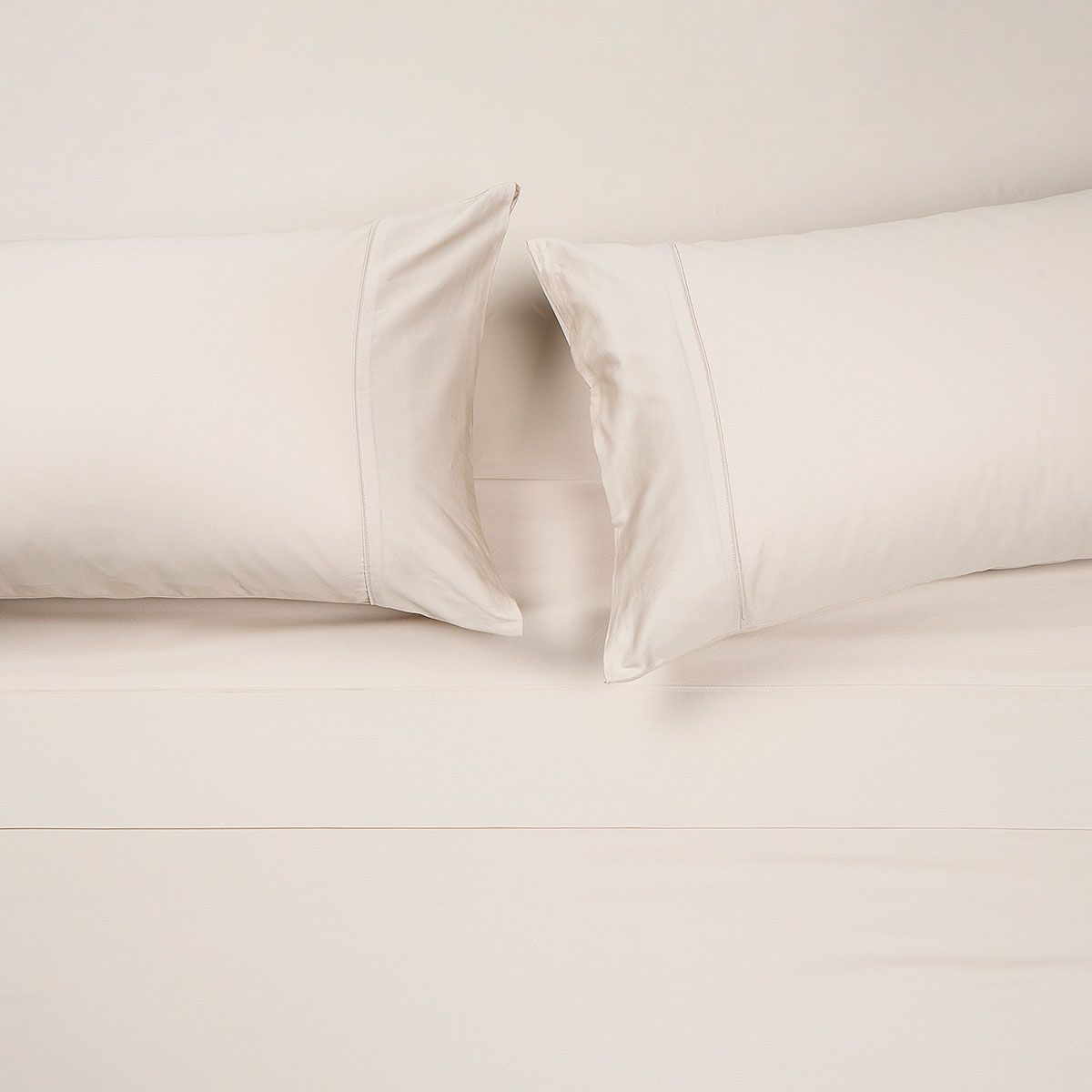 ROSEN - Sábana Rosen 300 Hilos Algodón Lisa Natural Súper King