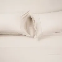Sábana 300 Hilos Algodón Lisa Natural Súper King