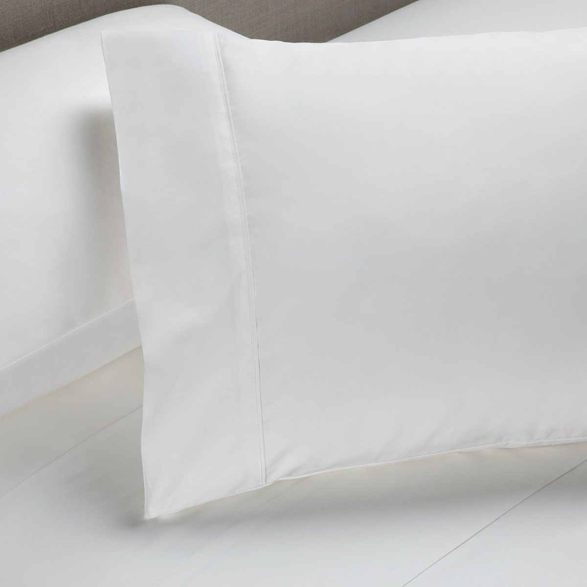 ROSEN - Sábana 200 Hilos Algodón Lisa CopperHealth Blanca Súper King