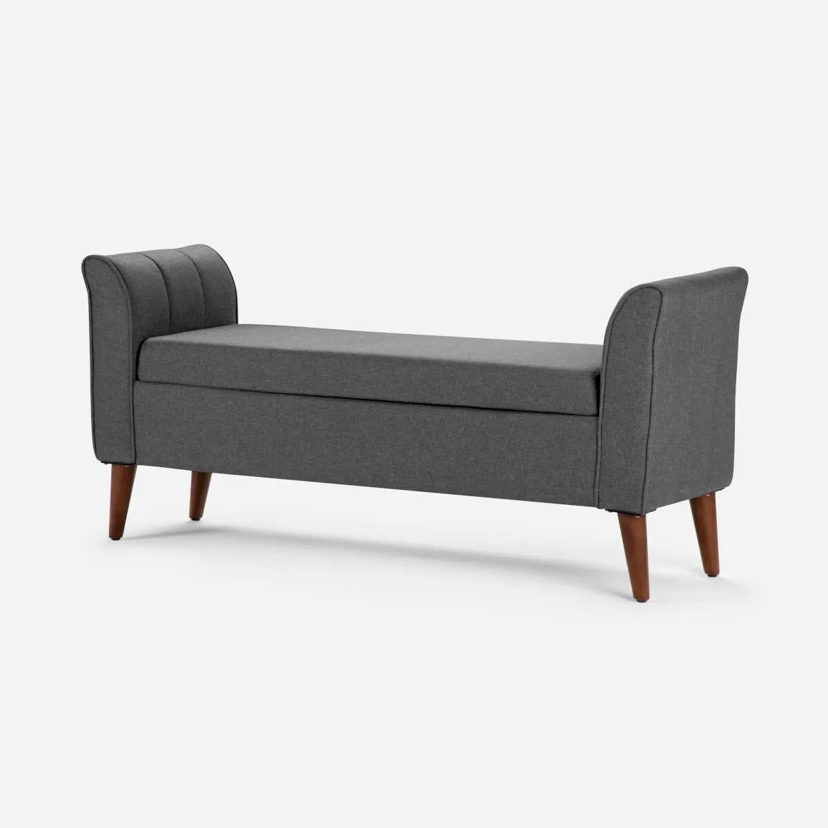 ROSEN - Banqueta Rosen Nuit Tela Grafito