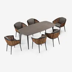 ROSEN - Juego Comedor de Terraza Namua 6 Personas
