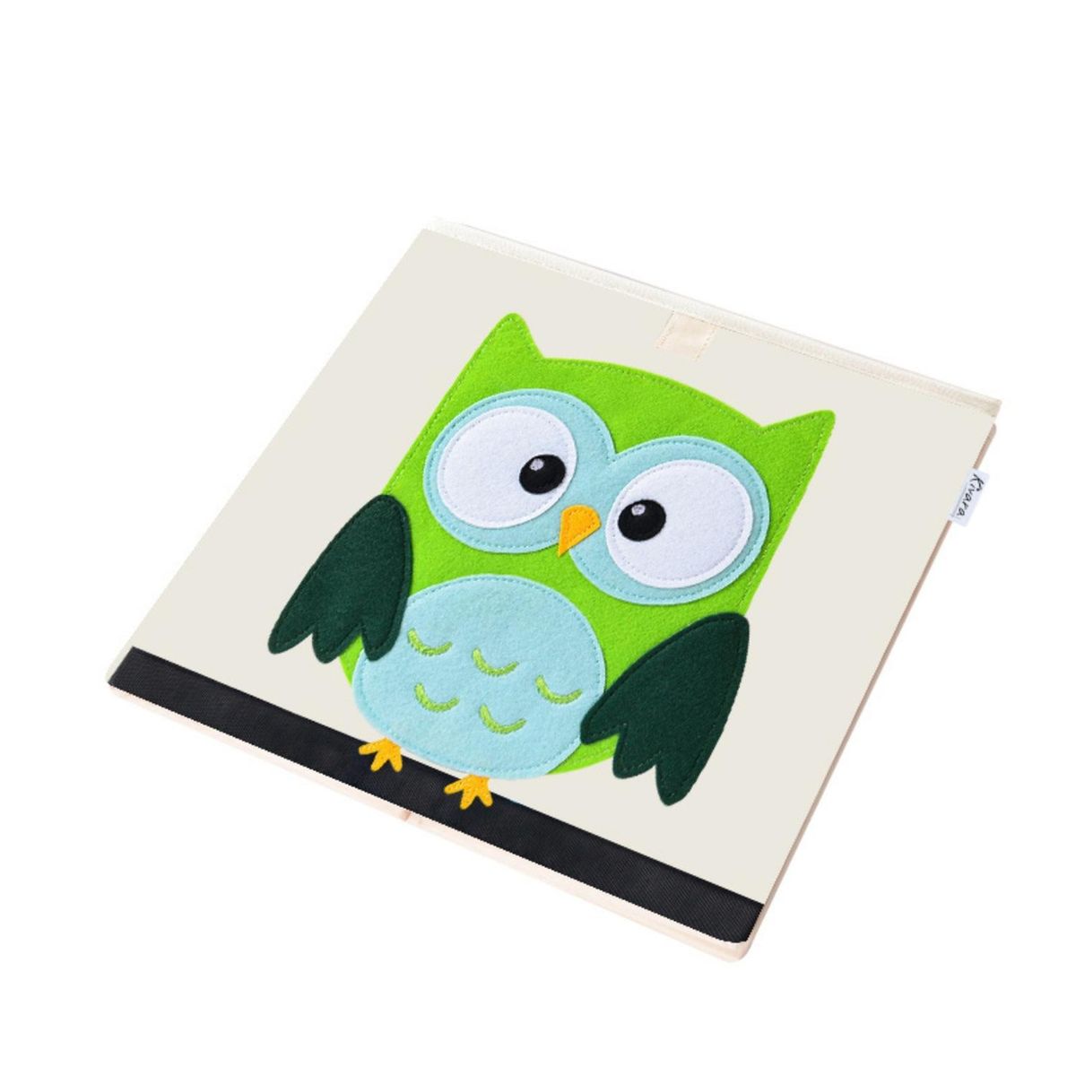 KIVARA - Caja Organizador Juguetes Ropa Infantil Kivara Buho.