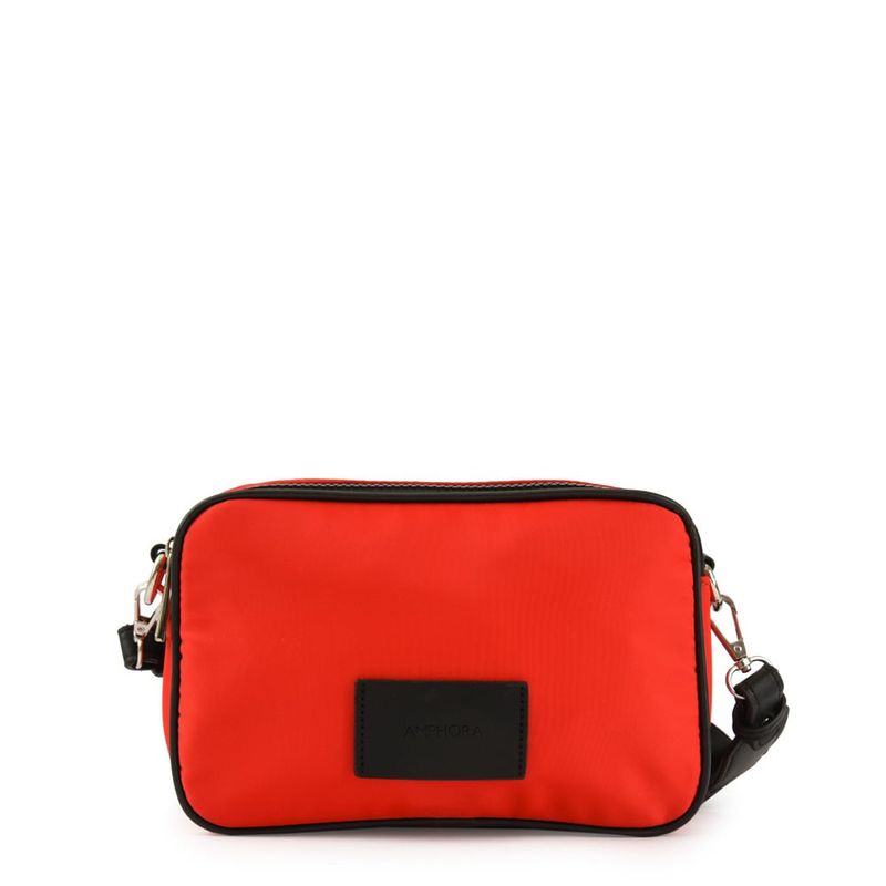AMPHORA - Cartera bandolera pequeña frezzy rojo