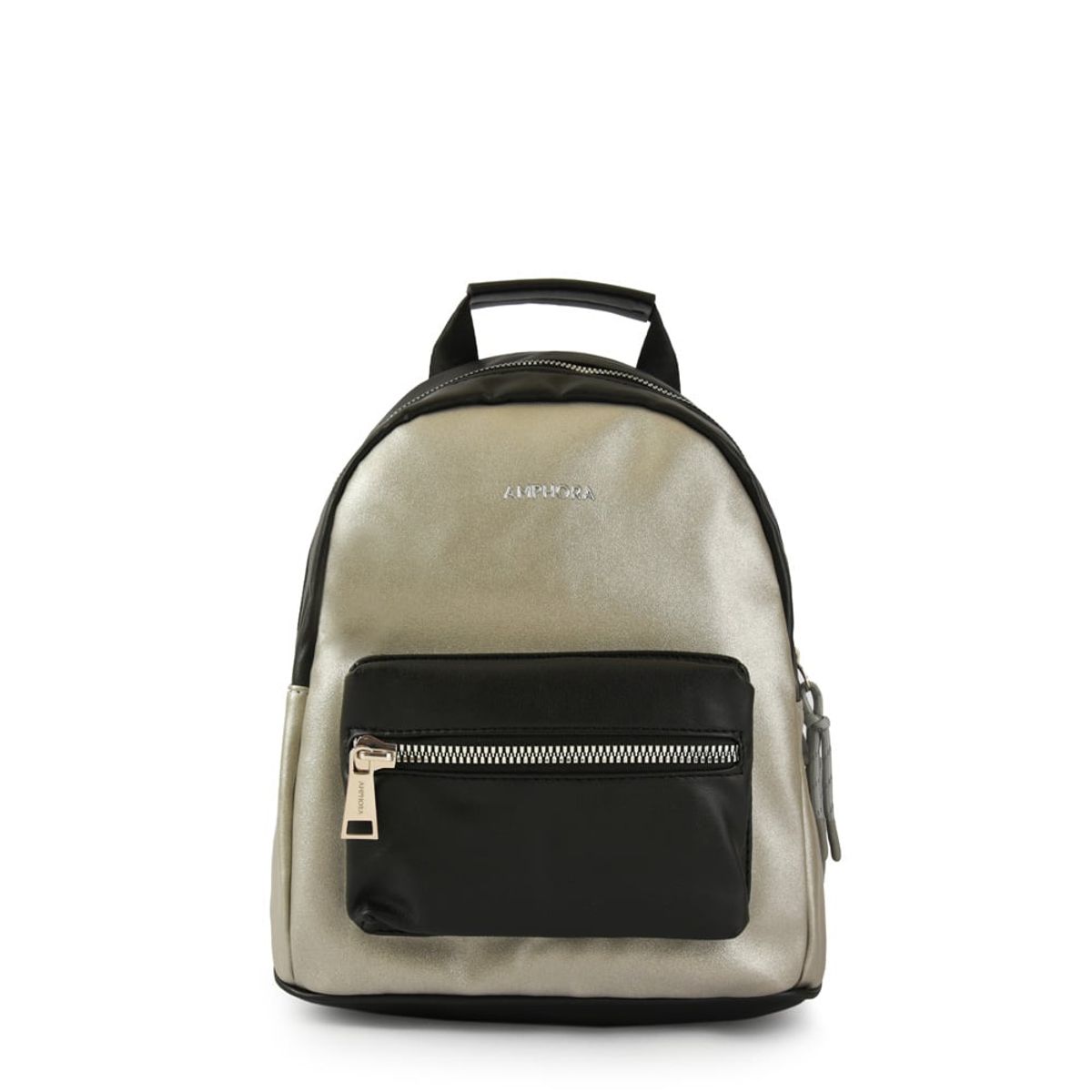 AMPHORA - Mochila mediana aleza negro