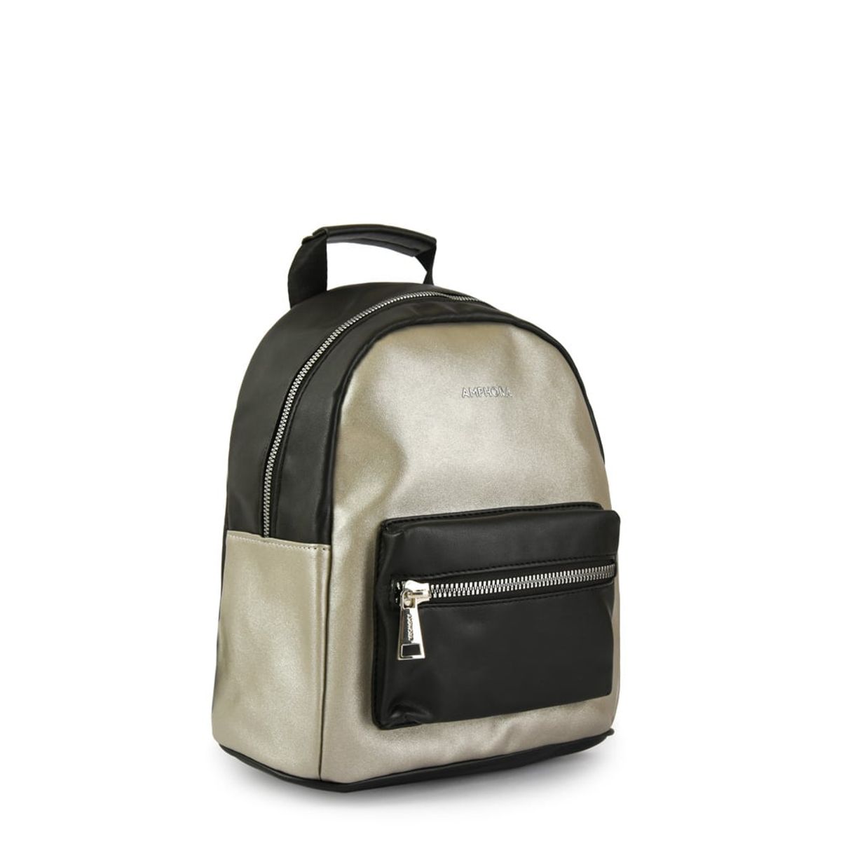 AMPHORA - Mochila mediana aleza negro