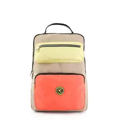 TRINUS - Mochila Porta Notebook Grande Silvie Taupe