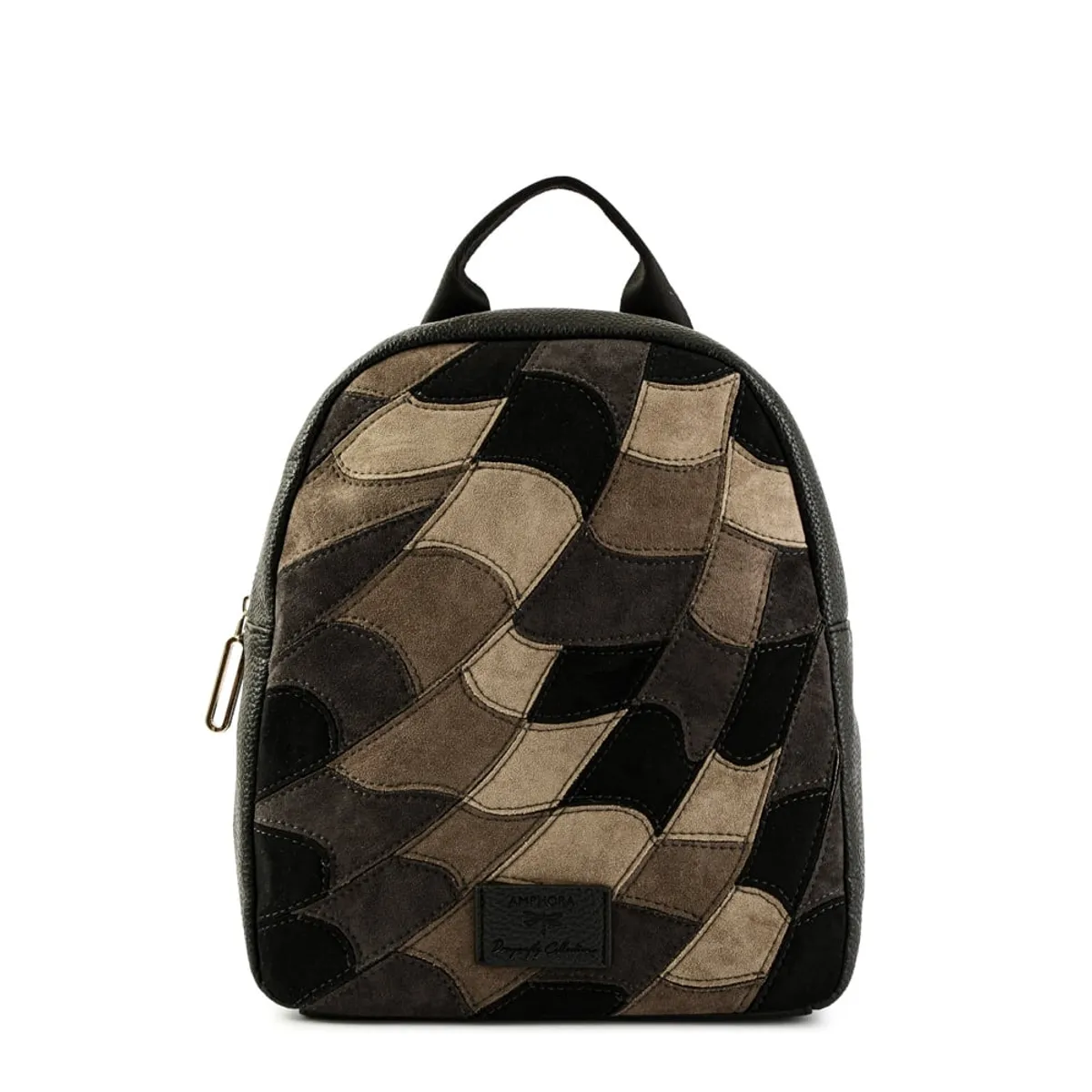 AMPHORA - Mochila libelula mediana negro