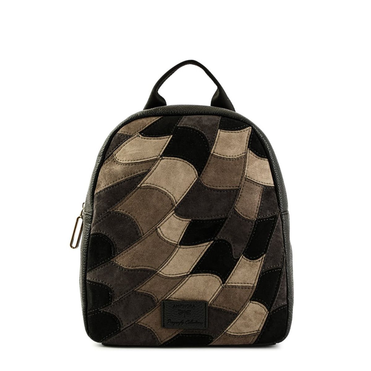 AMPHORA - Mochila libelula mediana negro