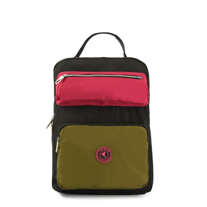 TRINUS - Mochila Porta Notebook Grande Silvie Negro