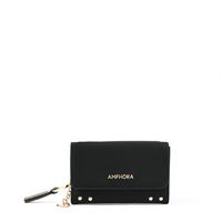 Billetera cierre exterior catriel mediana negro