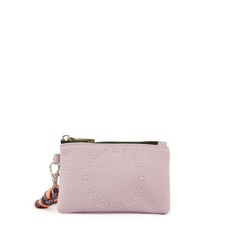 AMPHORA - Monedero rectangular neya lila
