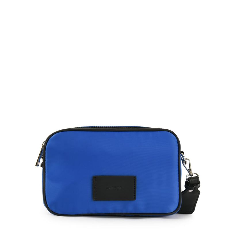 AMPHORA - Cartera bandolera pequeña frezzy azul