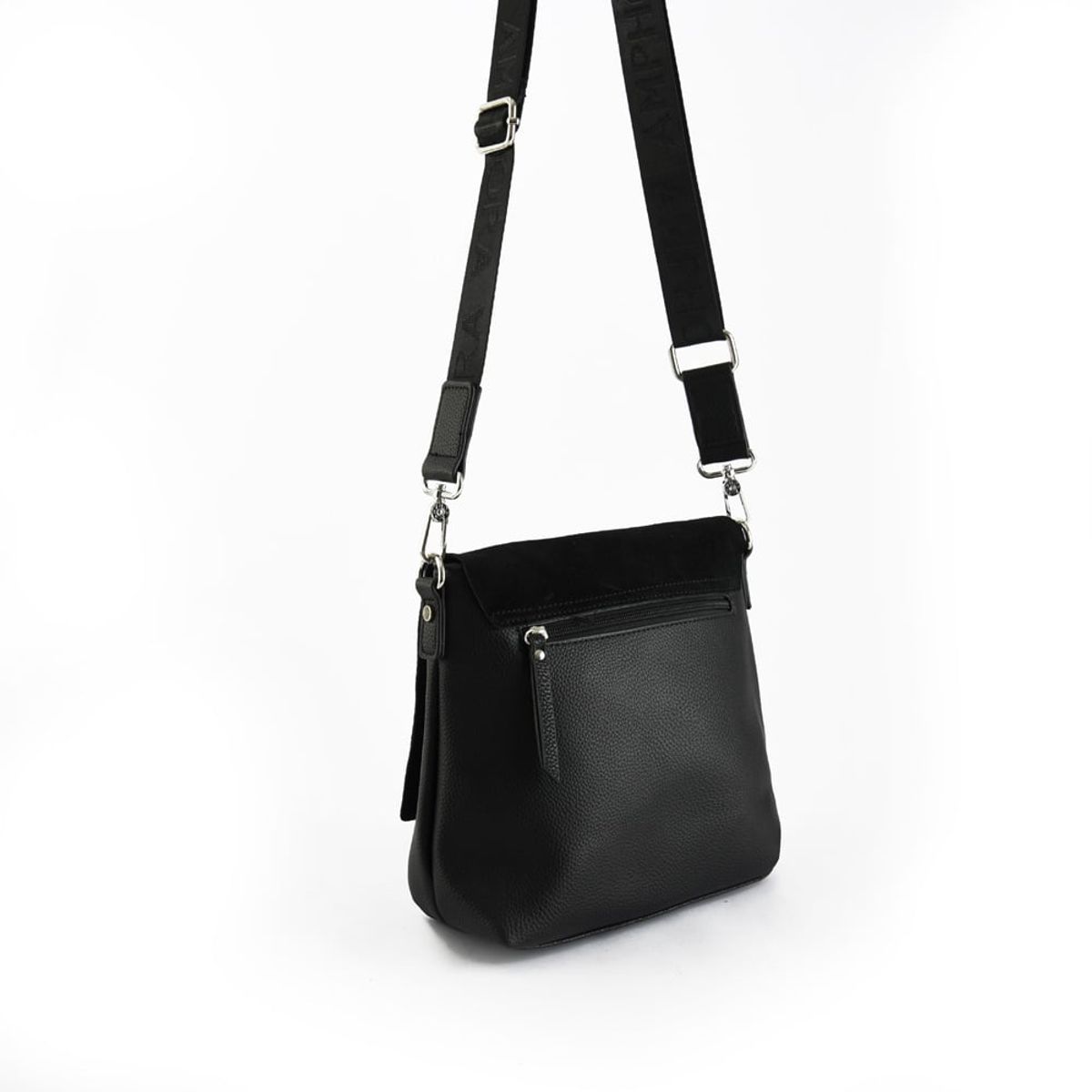 AMPHORA - Cartera bandolera ankara negro