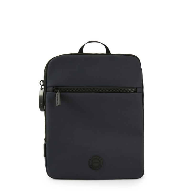TRINUS - Mochila Porta Notebook Grande Fabian Azul Oscuro