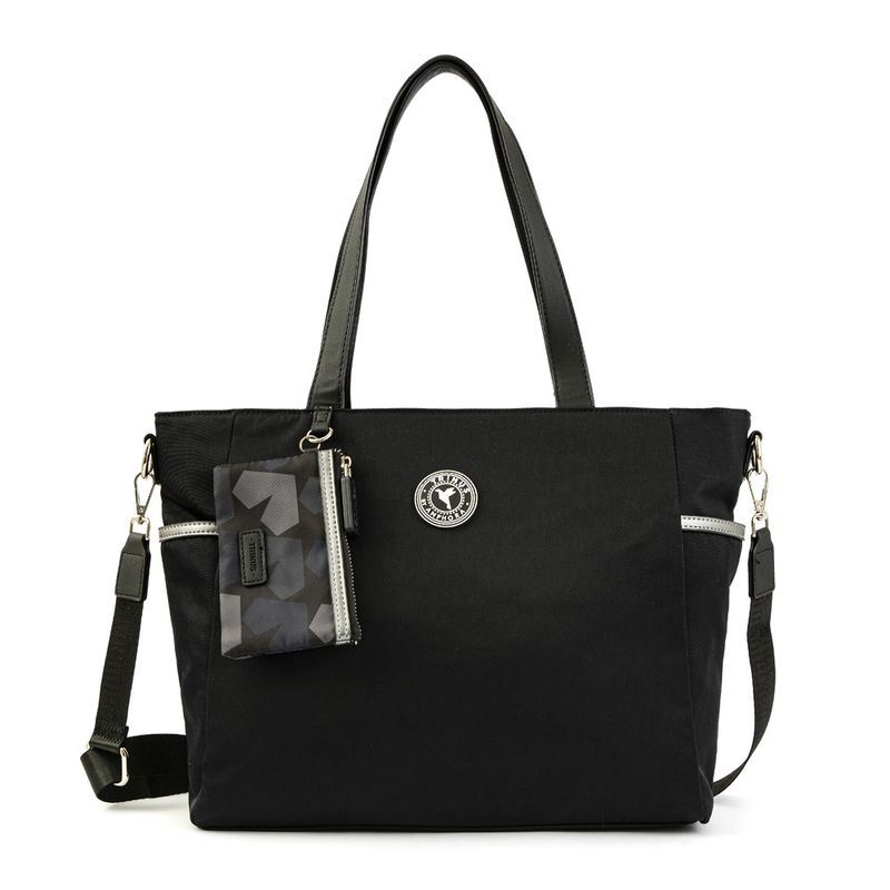 TRINUS - Zuzu Cartera Dos Asas Negro