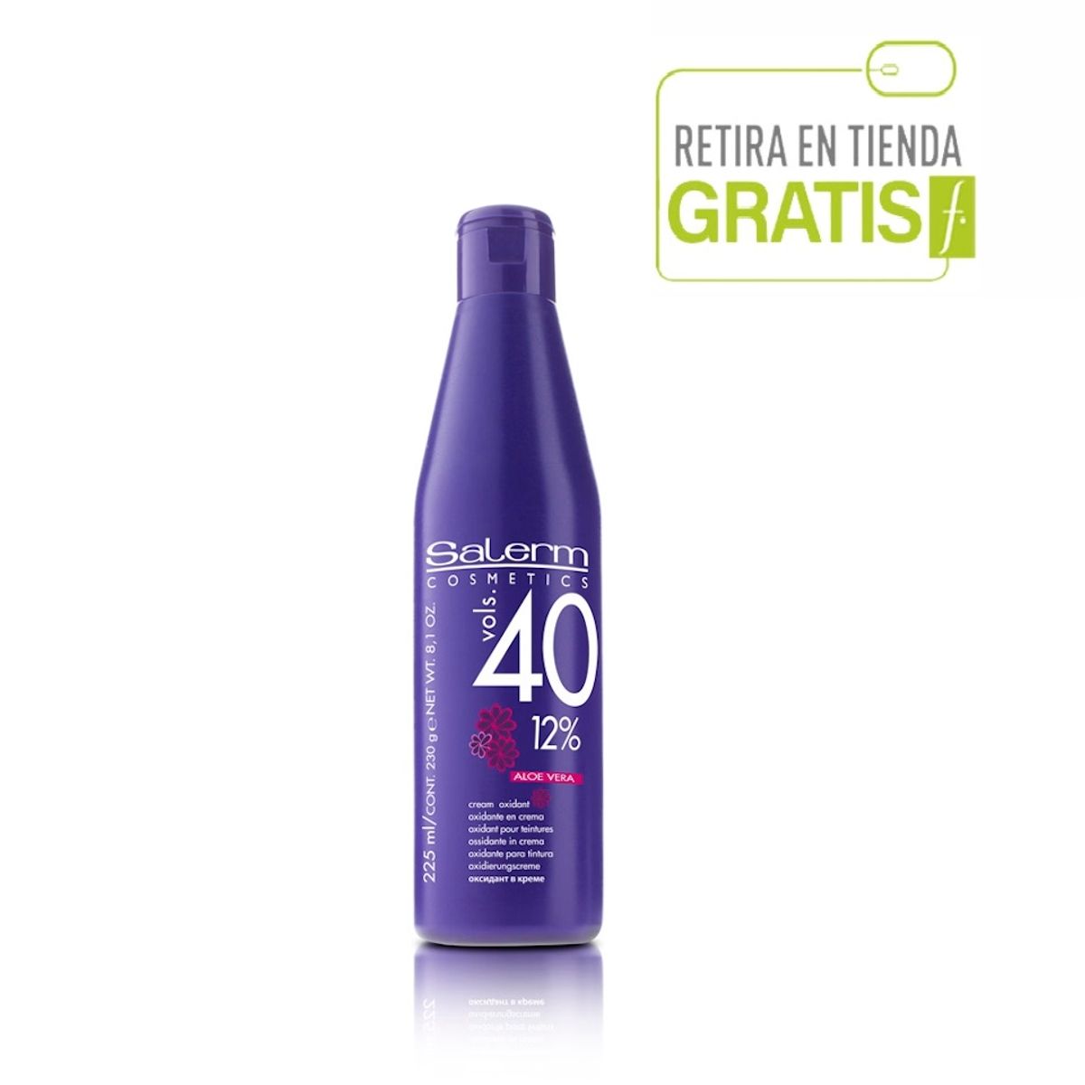 SALERM - SALERM VOL 40 Peroxido Crema Aloe 225ml