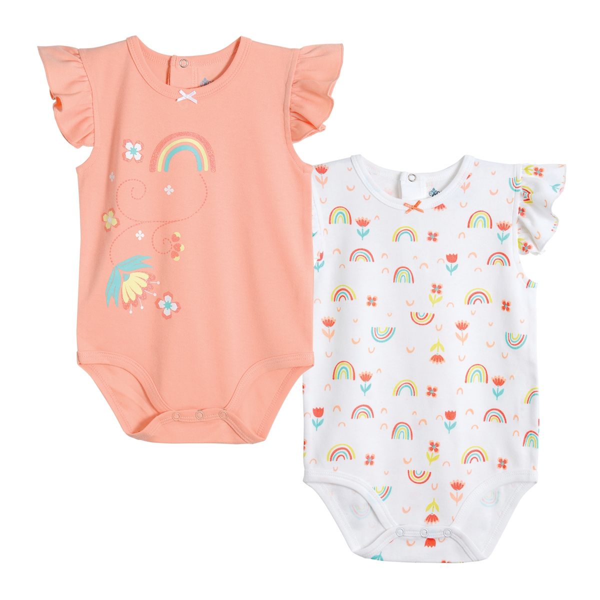 EXCEPTION - Pack 2 body bebé niña Exception