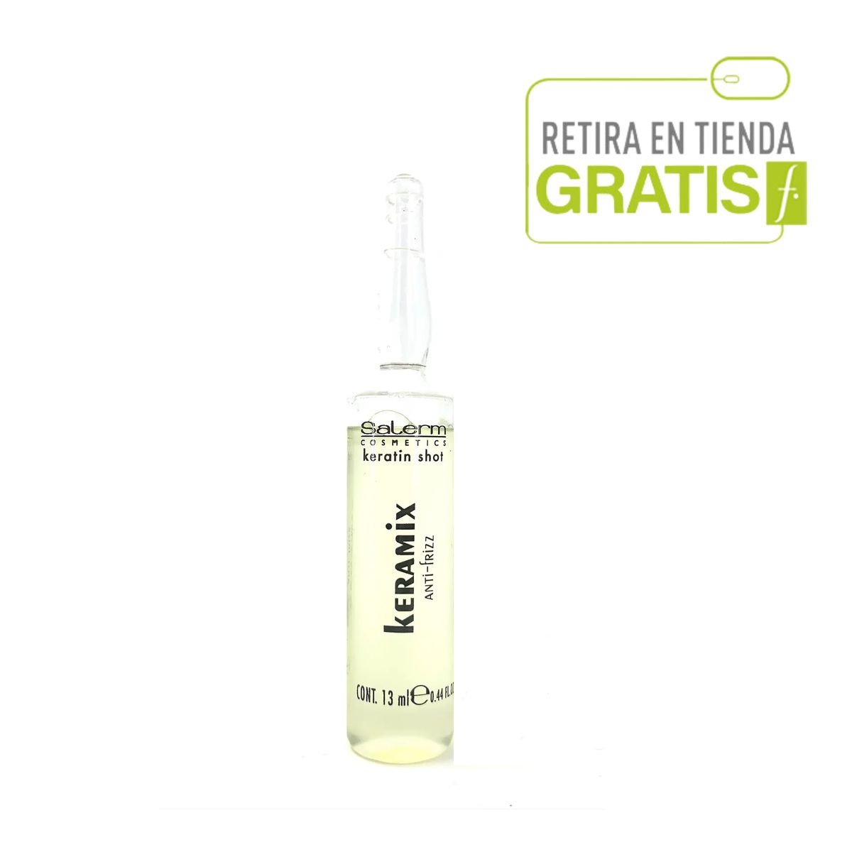 SALERM - SALERM Pack 12 Ampollas Keramix Keratin Shot, Prolonga Alisado