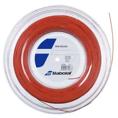 BABOLAT - CUERDA TENIS RPM ROUGH 1.25 X 200 MTS (ROJO FLUOR)