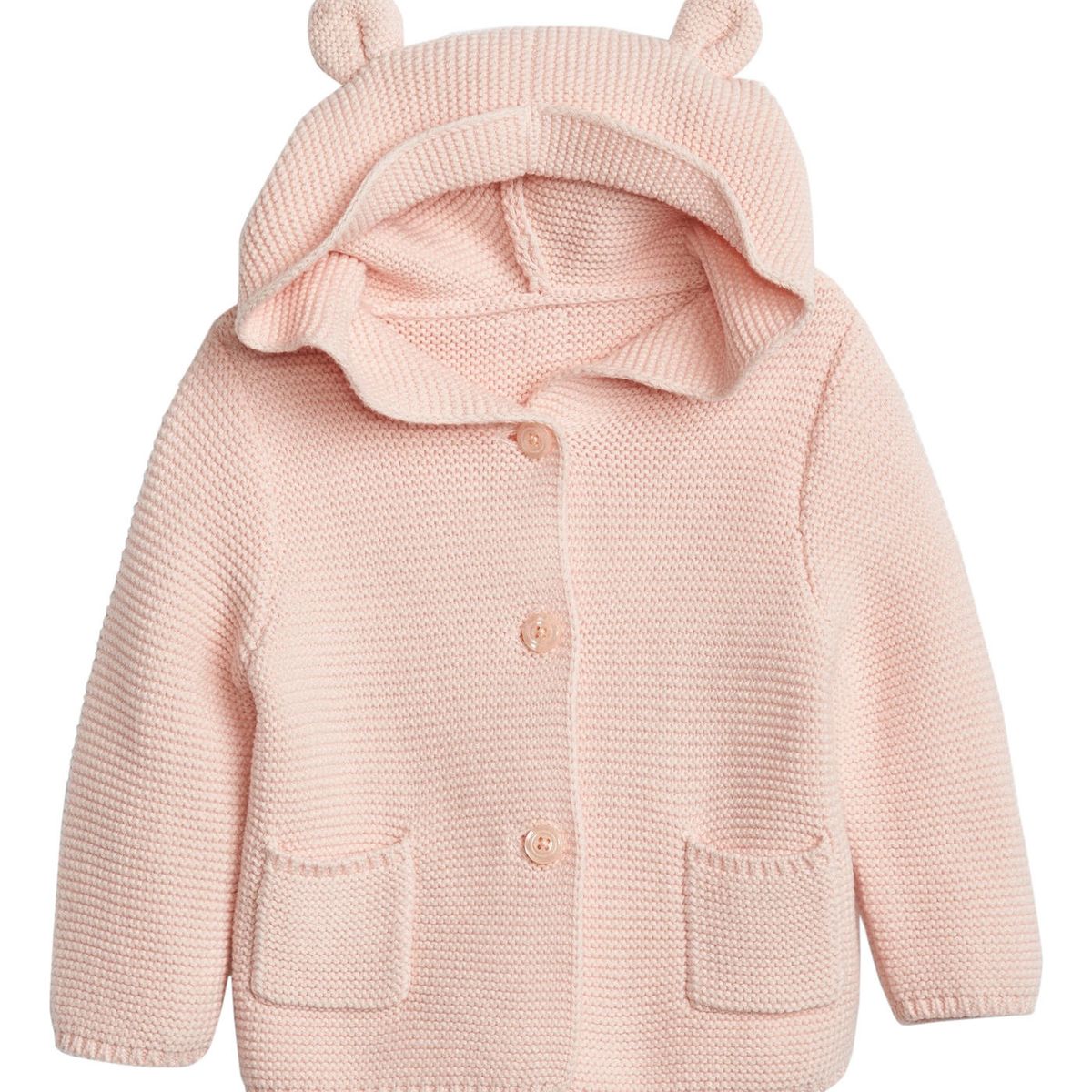 GAP - Chaleco Garter Recien Nacido Rosa GAP