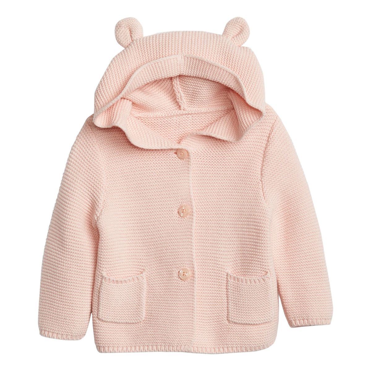 GAP - Chaleco Garter Recien Nacido Rosa GAP