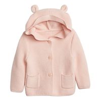 Chaleco Garter Recien Nacido Rosa